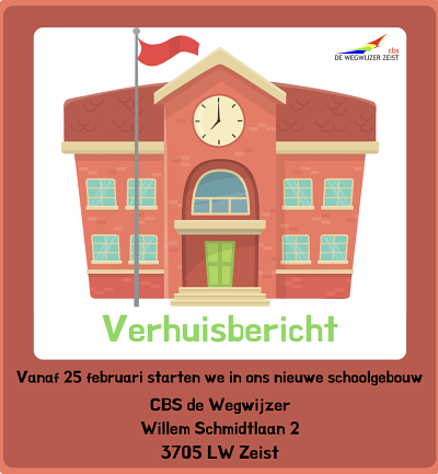 Op 25 februari starten wij in ons nieuwe gebouw